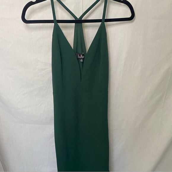Forest Green Maxi Dress - Picture 4 of 10